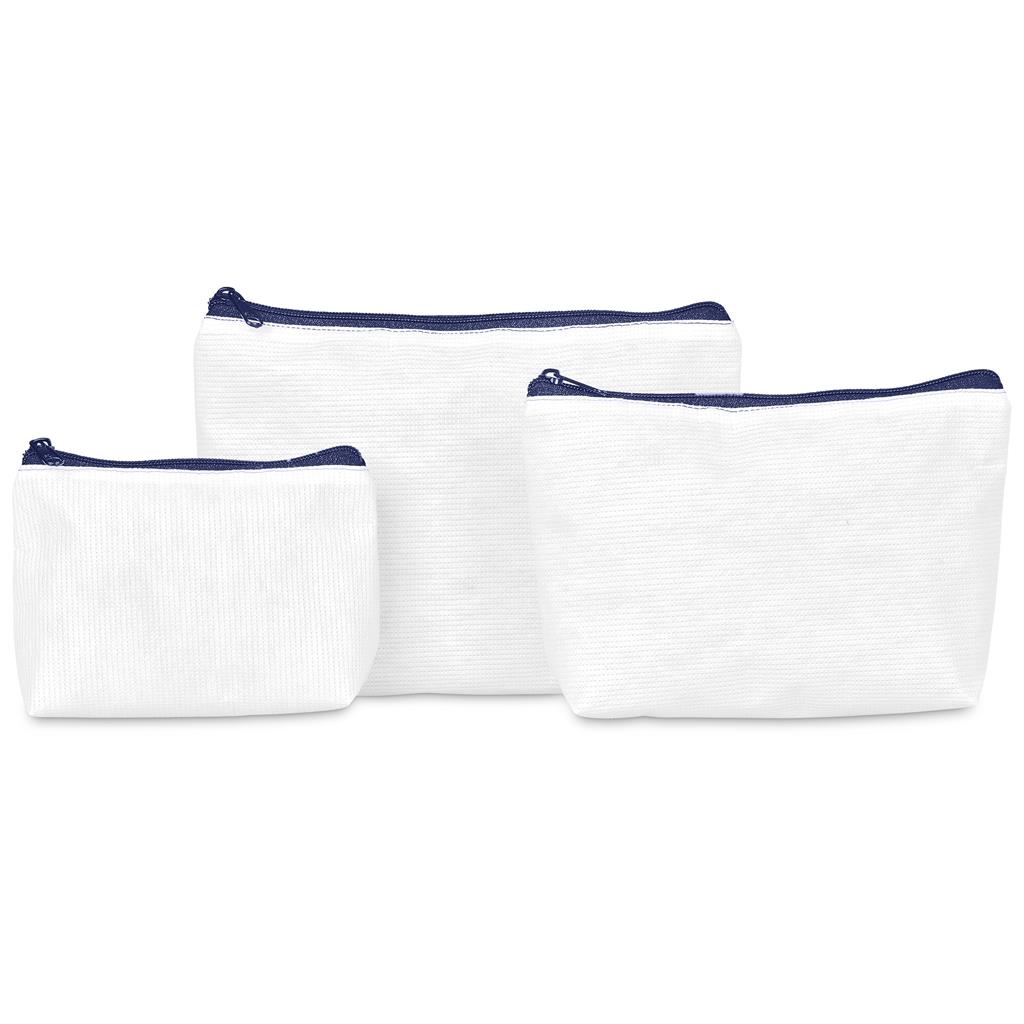 Pre-Production Sample Hoppla Leanne Recycled PET Stitch-Bond Midi Toiletry Bag - Image 20