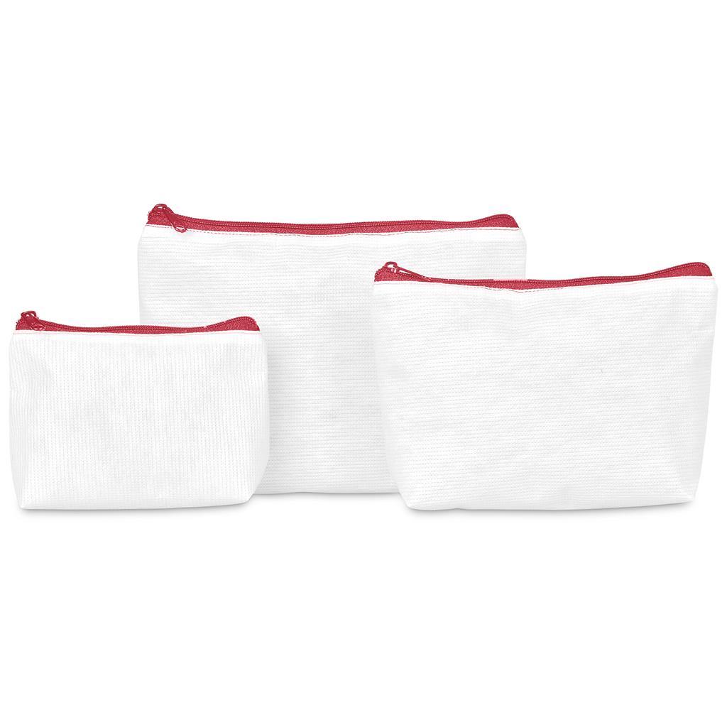 Pre-Production Sample Hoppla Leanne Recycled PET Stitch-Bond Midi Toiletry Bag - Image 11