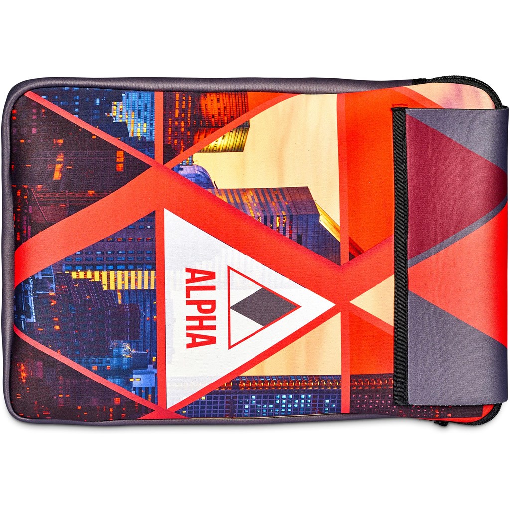 Pre-Production Sample Hoppla Grotto Neoprene Laptop Sleeve with Mouse Pad – 13-14 inch - Image 10