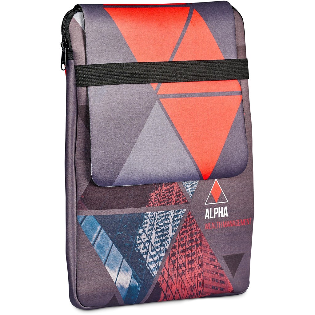 Pre-Production Sample Hoppla Grotto Neoprene Laptop Sleeve with Mouse Pad – 13-14 inch - Image 12