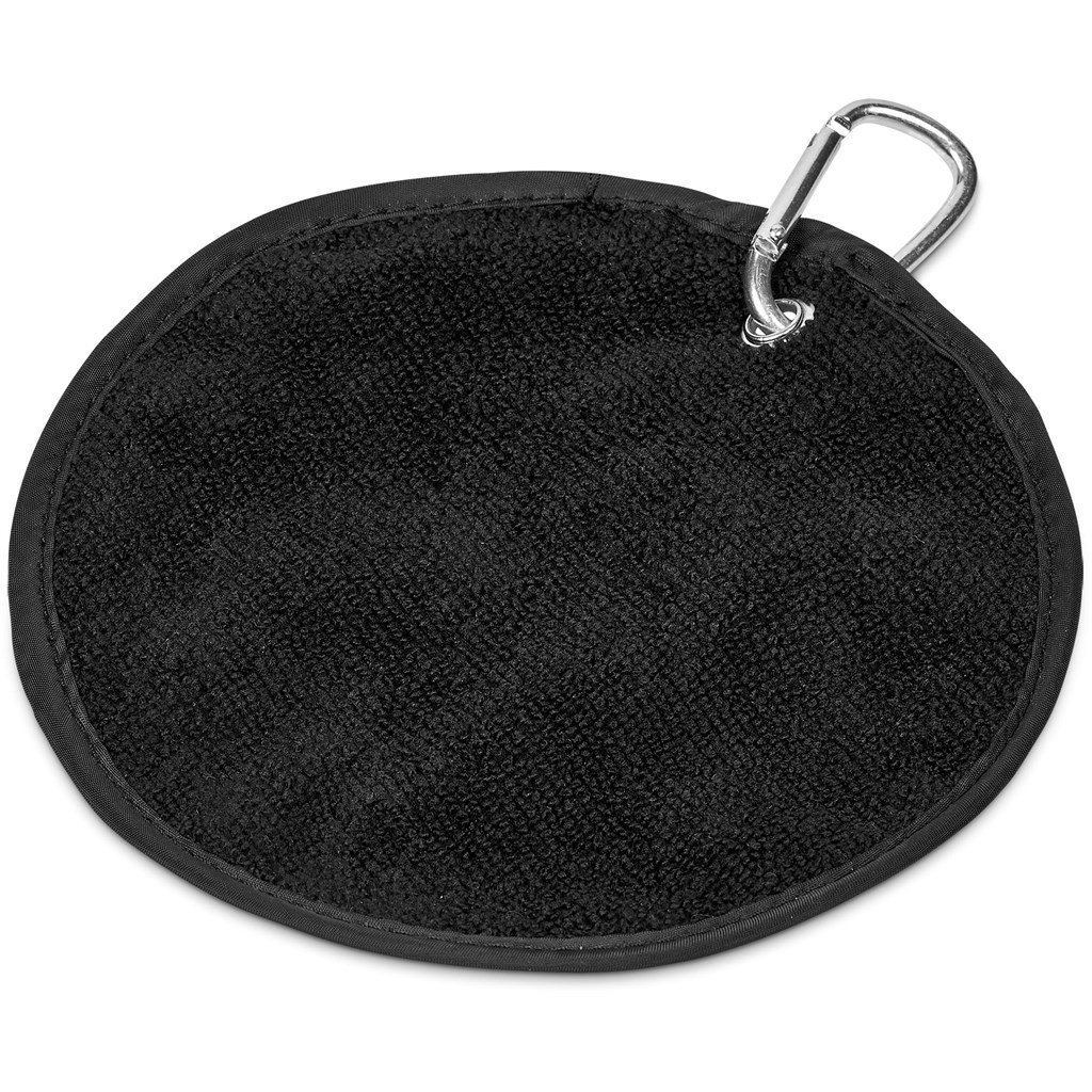 Pre-Production Sample Hoppla Eagle Polyester Golf Ball Cleaner - Image 3