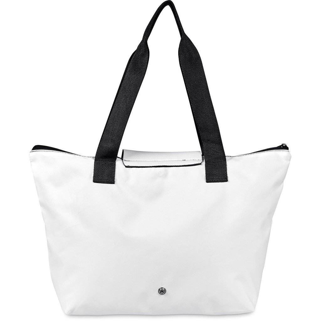 Pre-Production Sample Hoppla Rosebank Polyester Roll-Up Tote Bag - Image 14