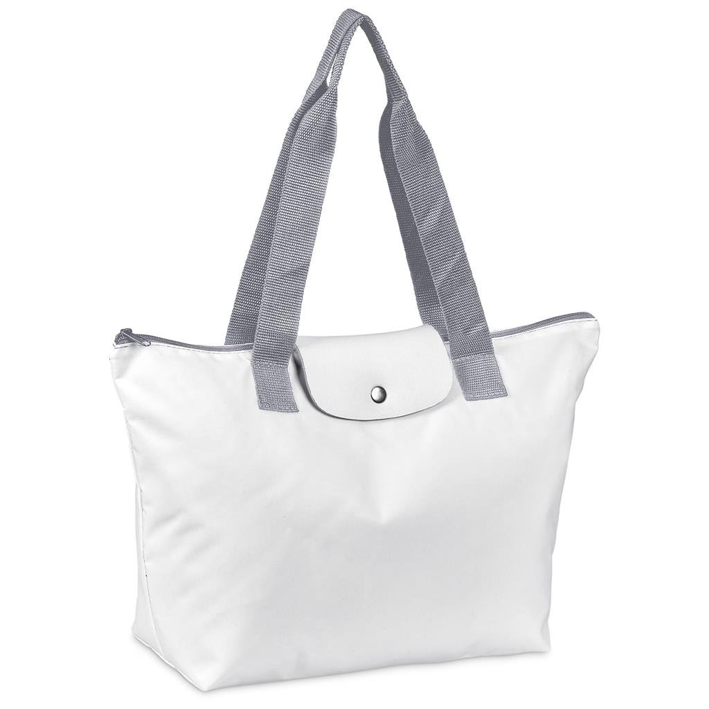 Pre-Production Sample Hoppla Rosebank Polyester Roll-Up Tote Bag - Image 7