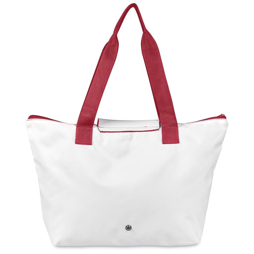 Pre-Production Sample Hoppla Rosebank Polyester Roll-Up Tote Bag - Image 15