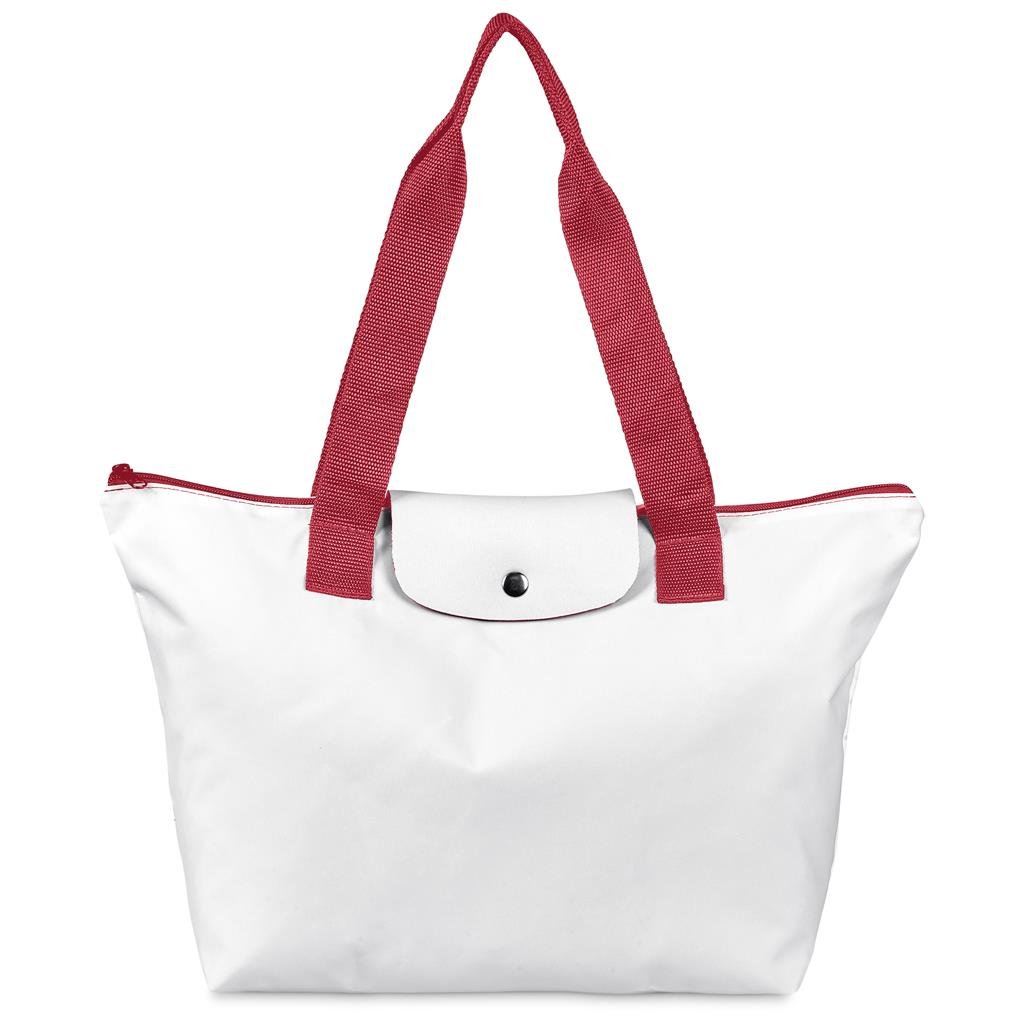 Pre-Production Sample Hoppla Rosebank Polyester Roll-Up Tote Bag - Image 20