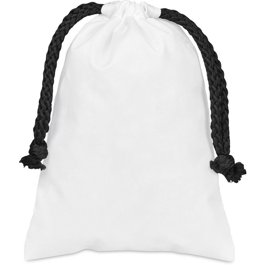 Pre-Production Sample Hoppla Atlantic Mini Polyester Drawstring Pouch - Image 6