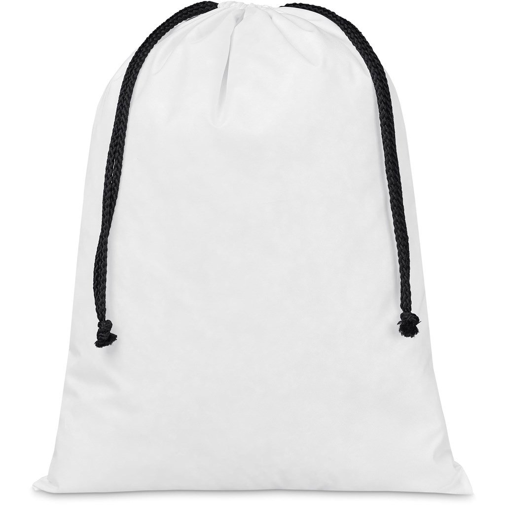 Pre-Production Sample Hoppla Benguela Jumbo Polyester Drawstring Pouch - Image 6