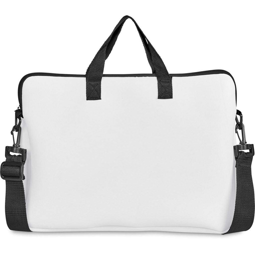 Pre-Production Sample Hoppla Nimbus Neoprene Laptop Sleeve with Handles & Shoulder Strap – 15 -16 in - Image 6