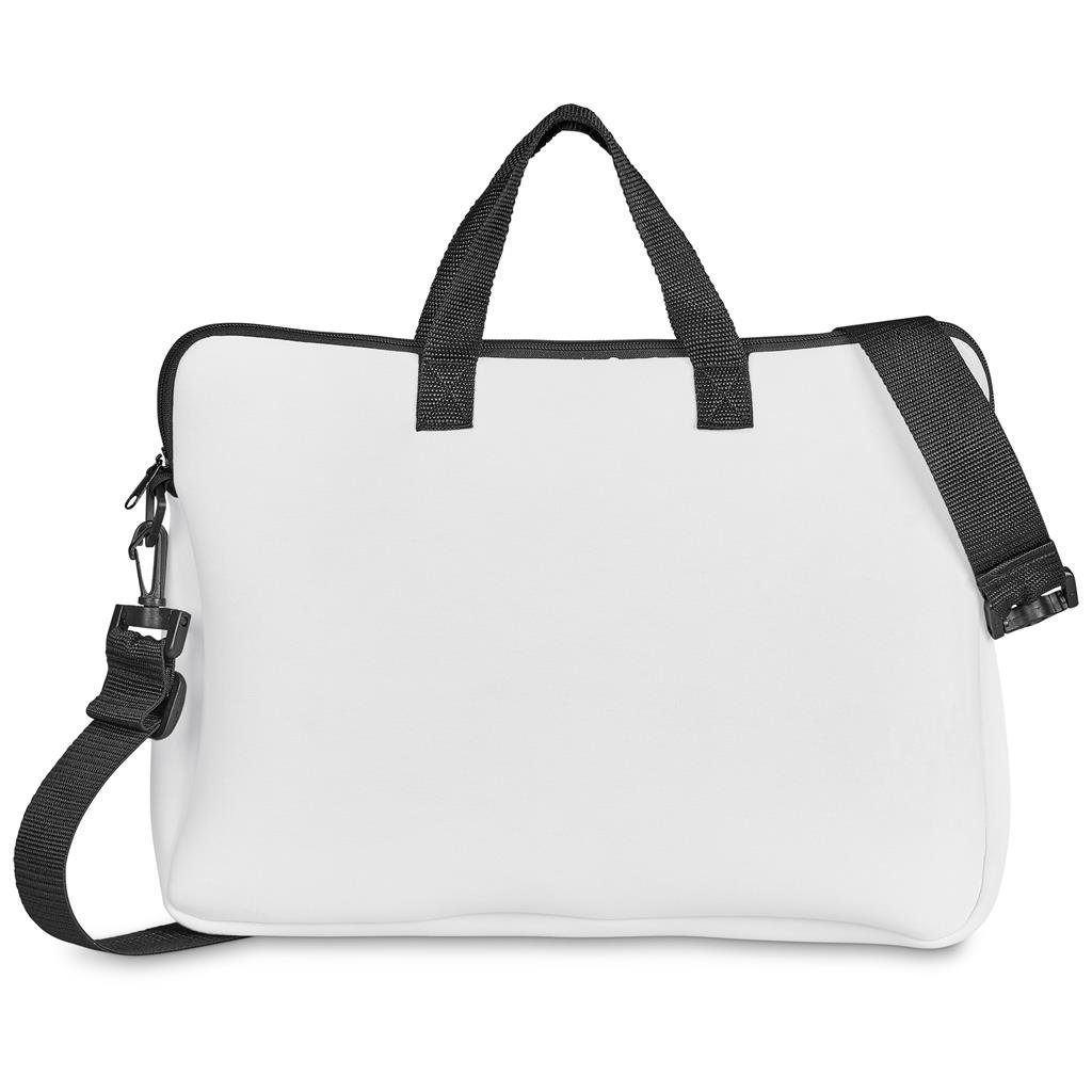 Pre-Production Sample Hoppla Nimbus Neoprene Laptop Sleeve with Handles & Shoulder Strap – 15 -16 in - Image 15