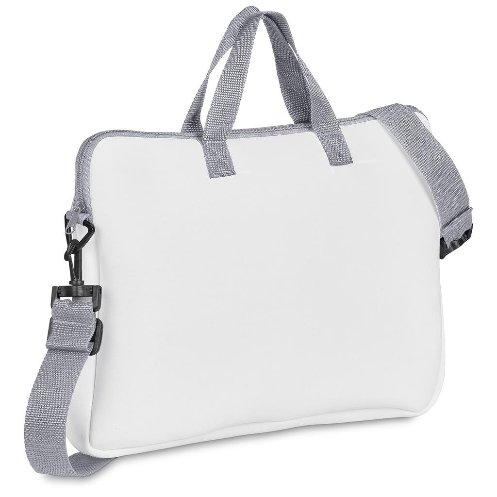 Pre-Production Sample Hoppla Nimbus Neoprene Laptop Sleeve with Handles & Shoulder Strap – 15 -16 in - Image 7
