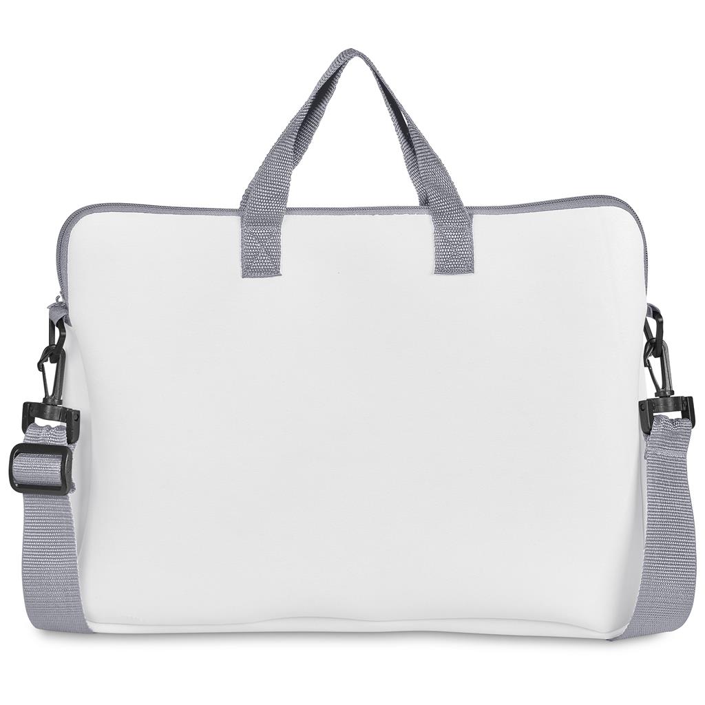 Pre-Production Sample Hoppla Nimbus Neoprene Laptop Sleeve with Handles & Shoulder Strap – 15 -16 in - Image 5