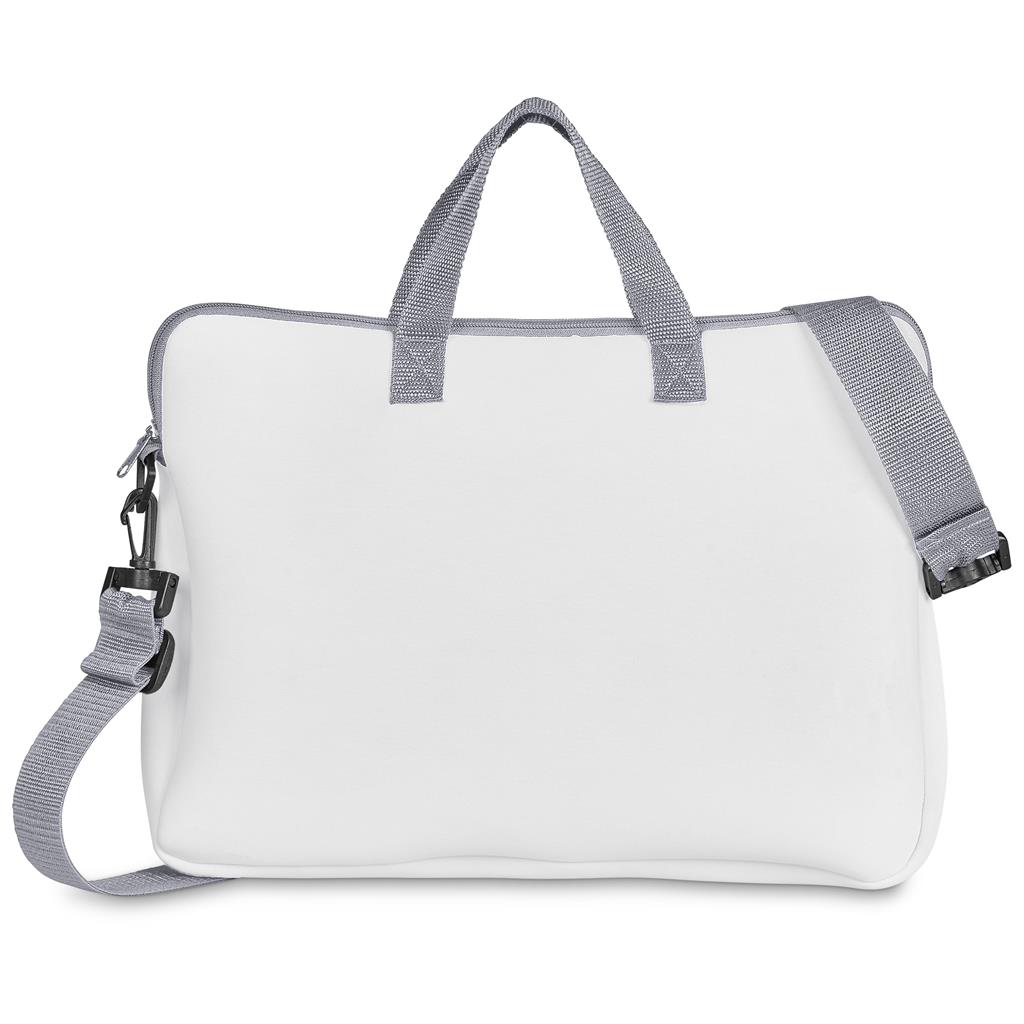Pre-Production Sample Hoppla Nimbus Neoprene Laptop Sleeve with Handles & Shoulder Strap – 15 -16 in - Image 16