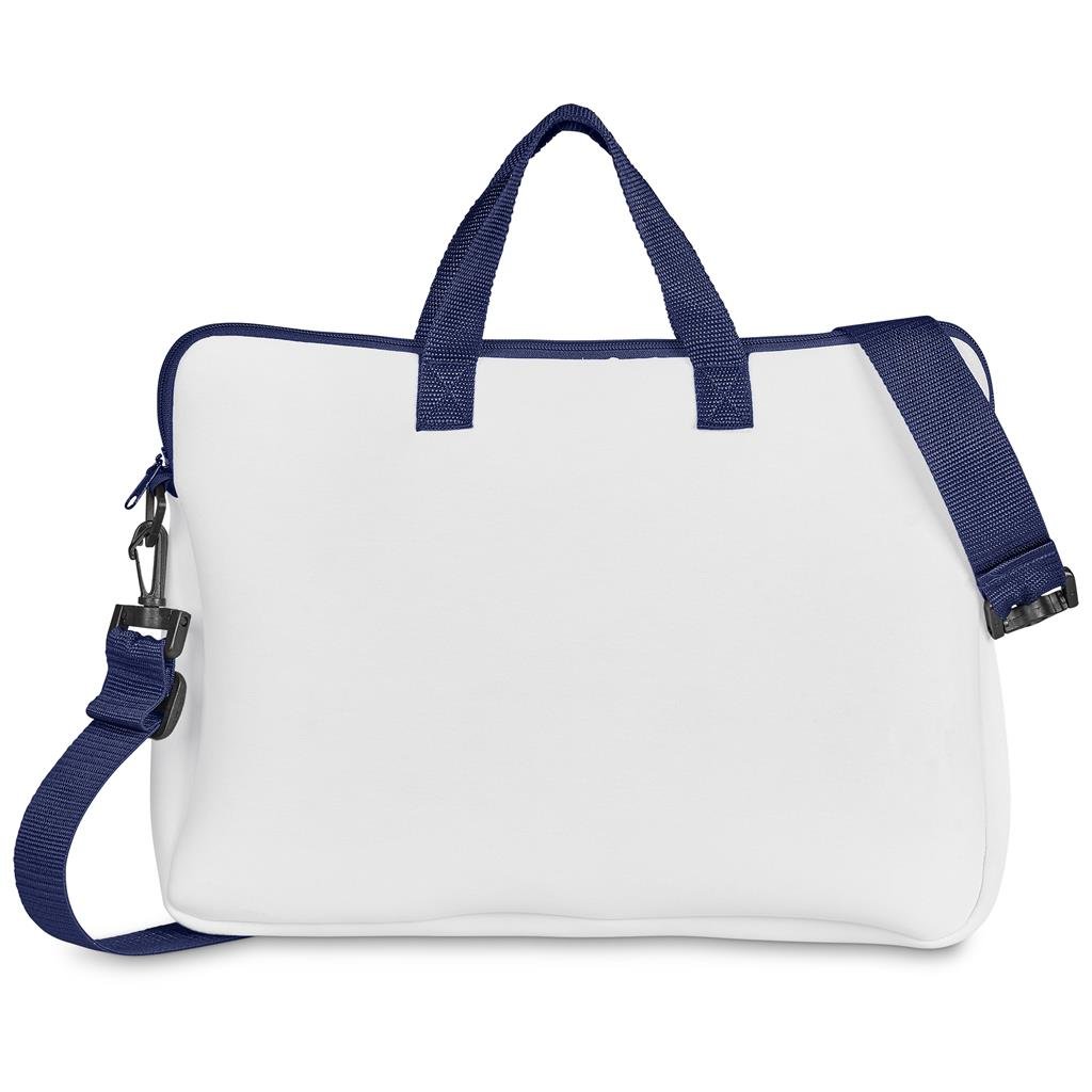 Pre-Production Sample Hoppla Nimbus Neoprene Laptop Sleeve with Handles & Shoulder Strap – 15 -16 in - Image 17