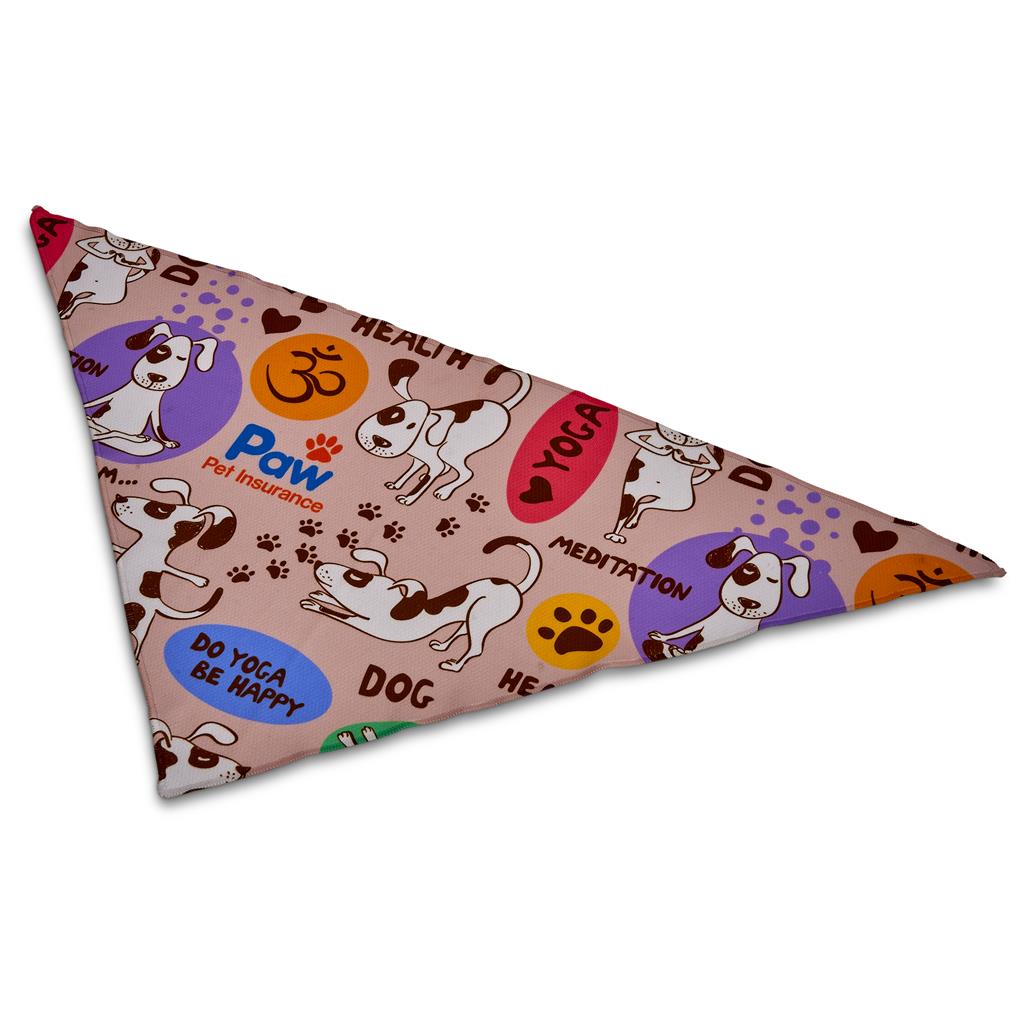 Pre-Production Sample Hoppla Bosco Large Polyester Dog Bandana - Image 5