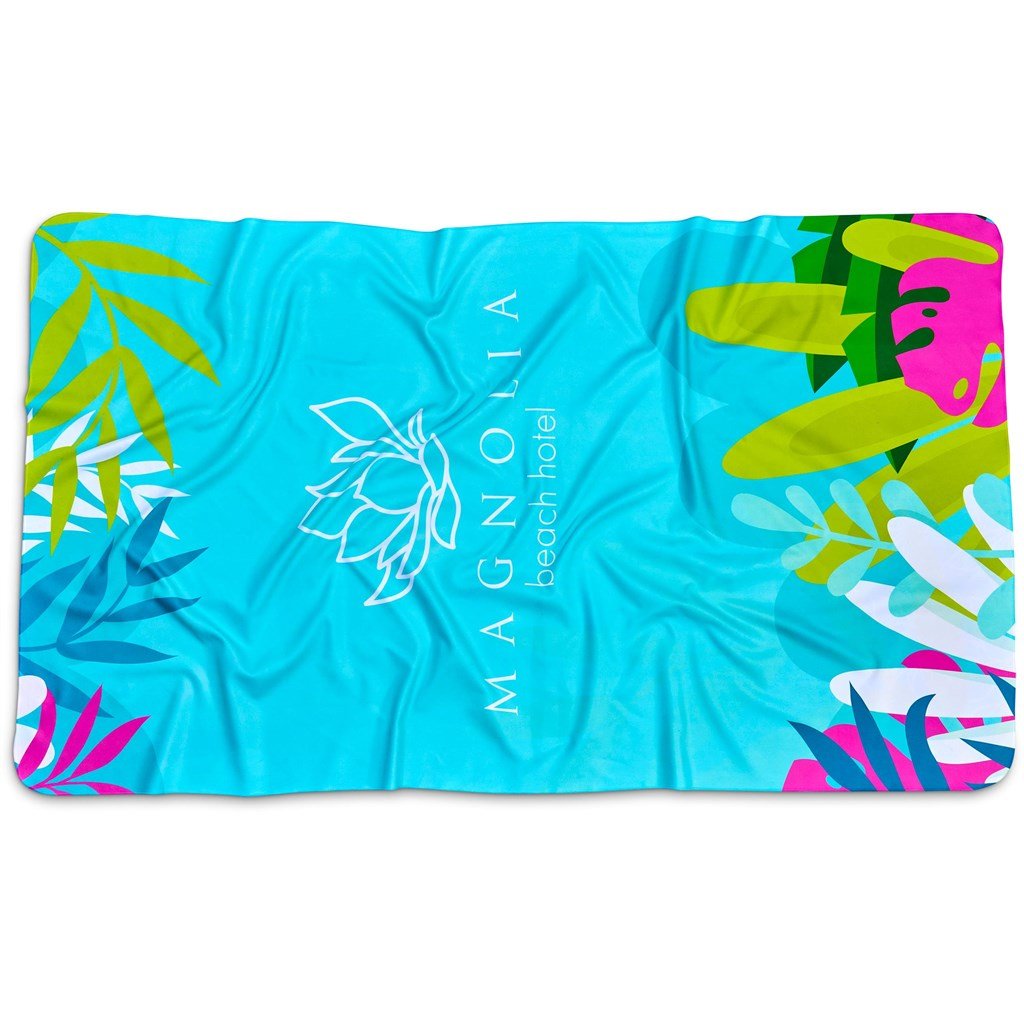 Pre-Production Sample Hoppla Hula Beach Towel - Dual Sided Branding - Image 7