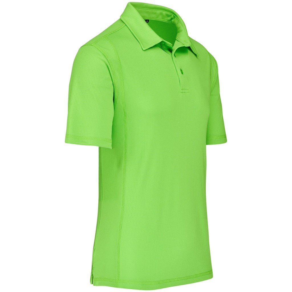Mens Hydro Golf Shirt - Lime - Image 3