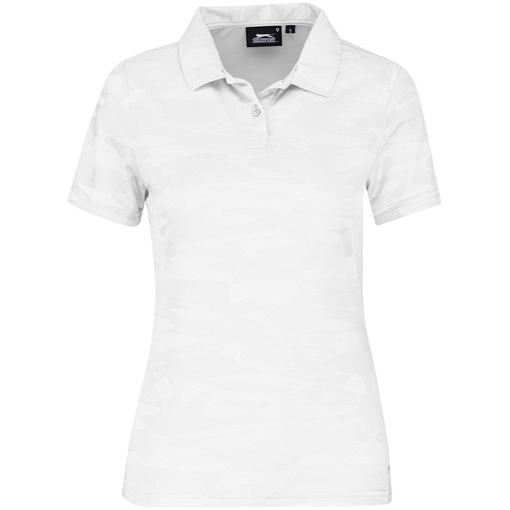 Ladies Volition Golf Shirt - White