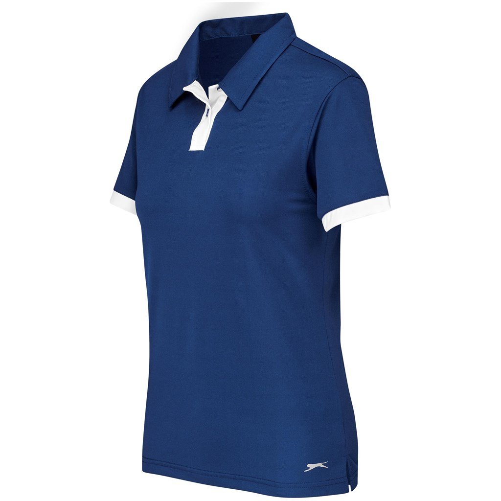 Ladies Contest Golf Shirt - Navy - Image 4