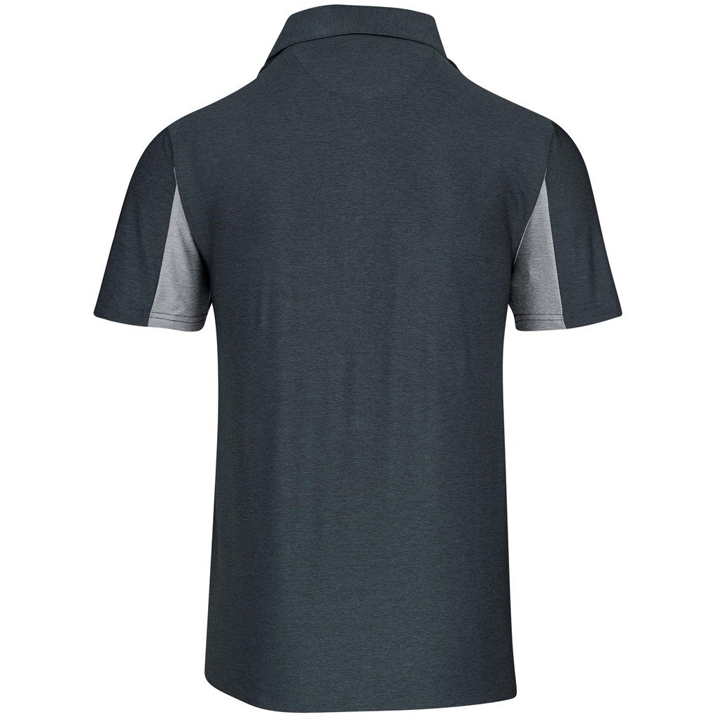Mens Dorado Golf Shirt - Black - Image 3