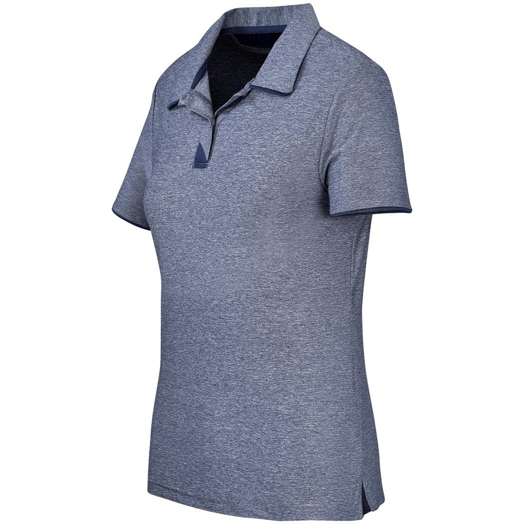 Ladies Cypress Golf Shirt - Navy - Image 3