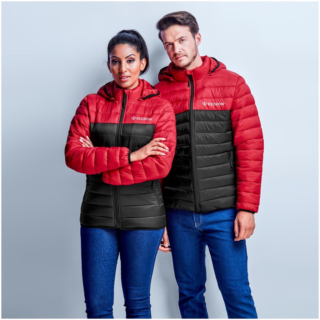 Ladies Kyoto Two-Tone Jacket - Black Red