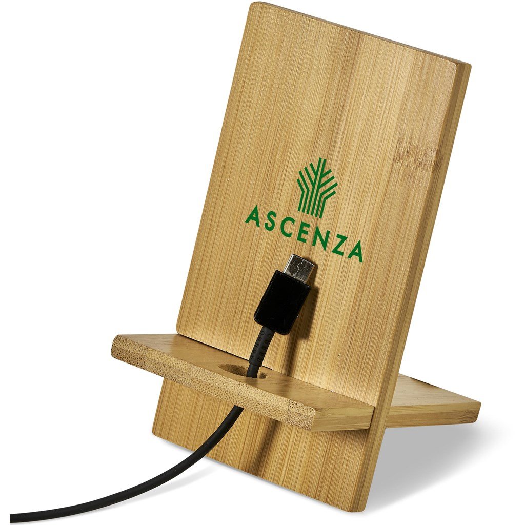 Okiyo Ekslens Bamboo Phone Stand - Image 5