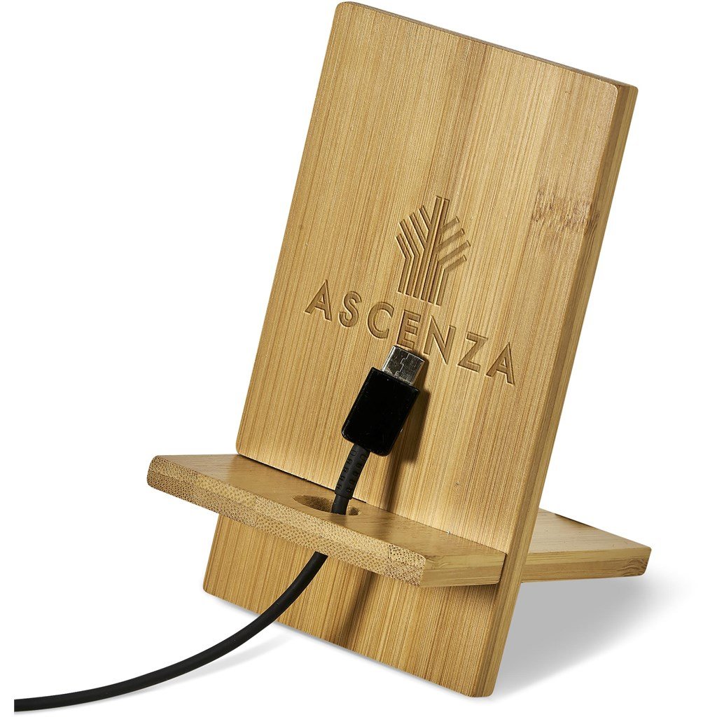 Okiyo Ekslens Bamboo Phone Stand - Image 11