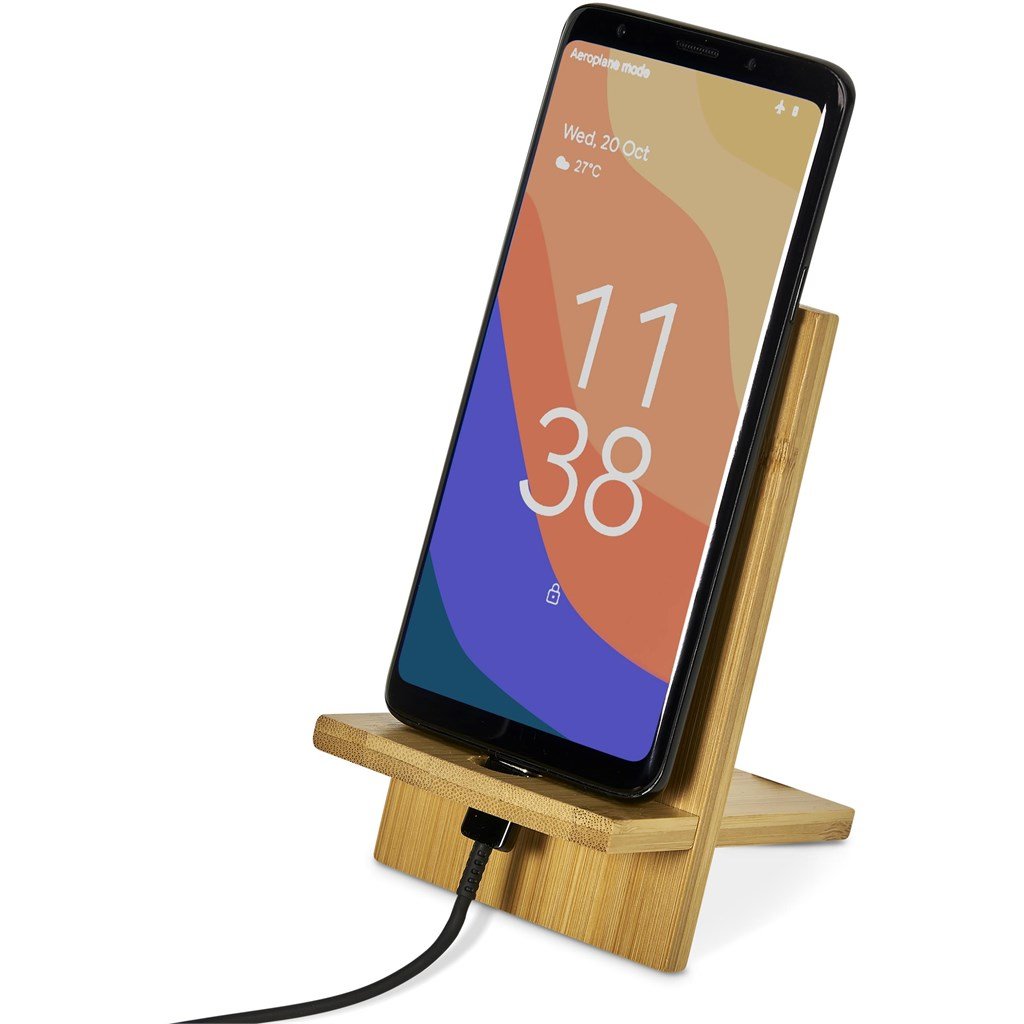Okiyo Ekslens Bamboo Phone Stand - Image 16