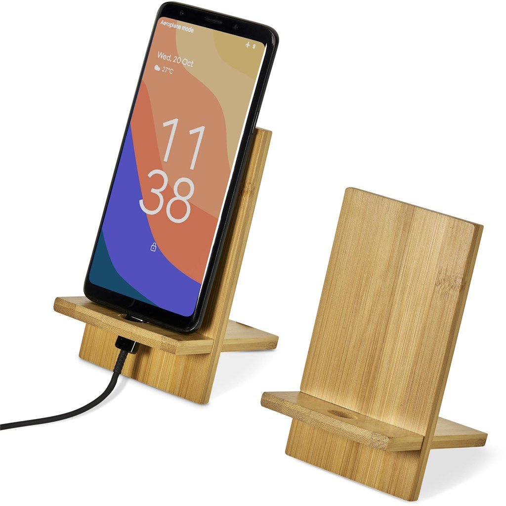 Okiyo Ekslens Bamboo Phone Stand - Image 18