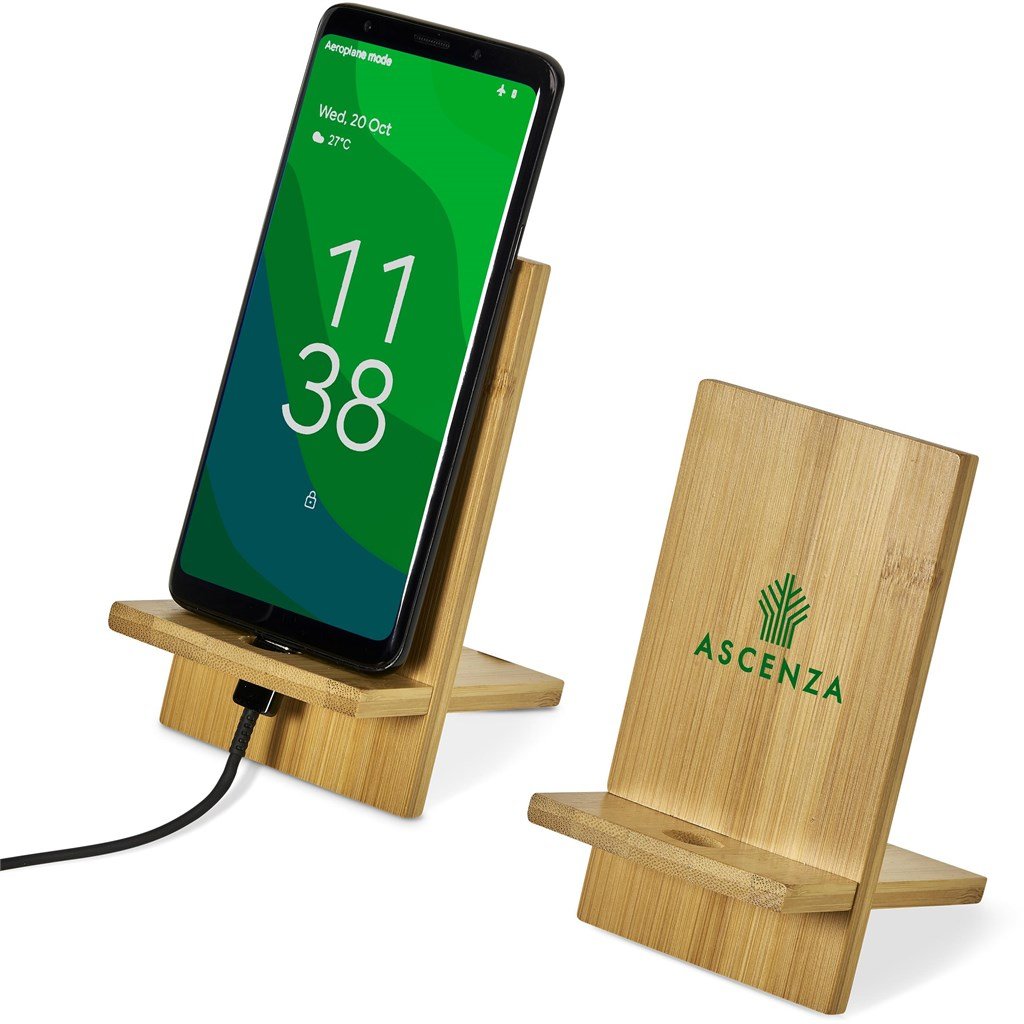 Okiyo Ekslens Bamboo Phone Stand - Image 17