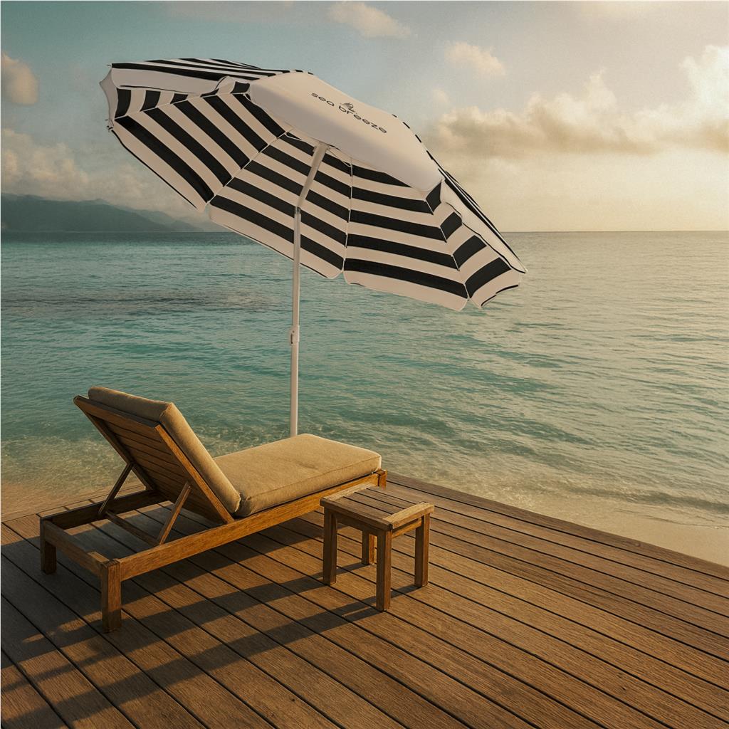 Serendipio Tanereef Stripe Beach Umbrella - Image 31