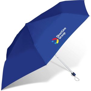 Rainbow Compact Umbrella - Blue