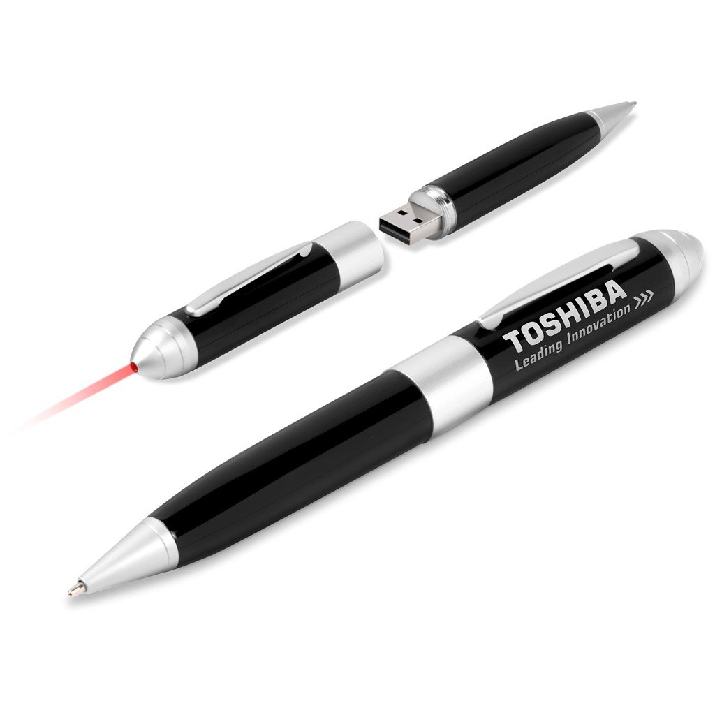 Kilobyte Flash Drive Pen & Laser Pointer - 8GB - Image 6