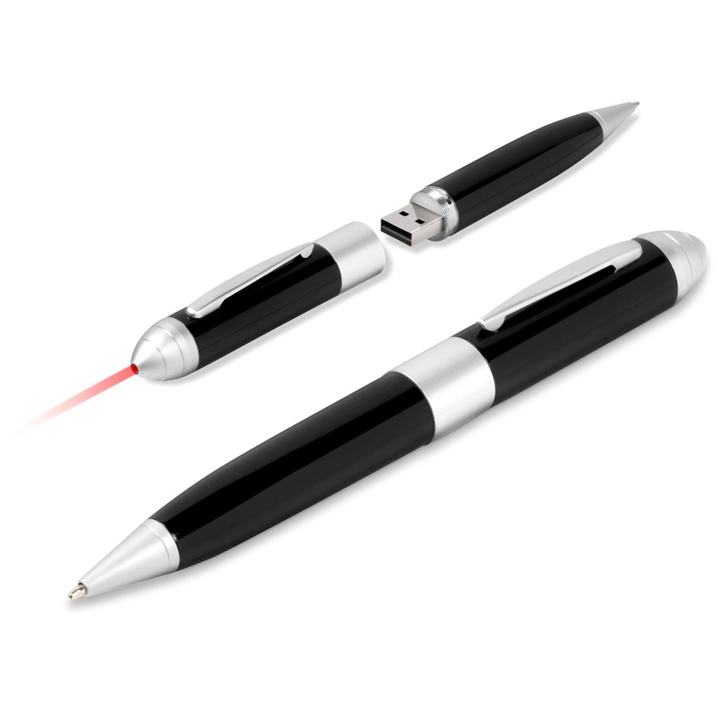 Kilobyte Flash Drive Pen & Laser Pointer - 8GB - Image 3