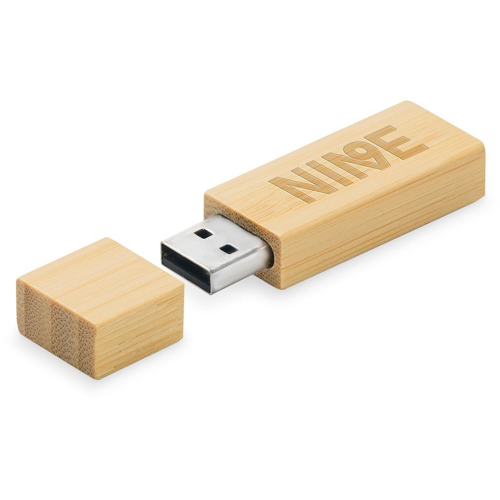 Okiyo Komorebi Bamboo Flash Drive - 16GB - Image 11