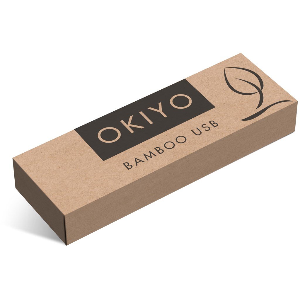 Okiyo Komorebi Bamboo Flash Drive - 16GB - Image 12