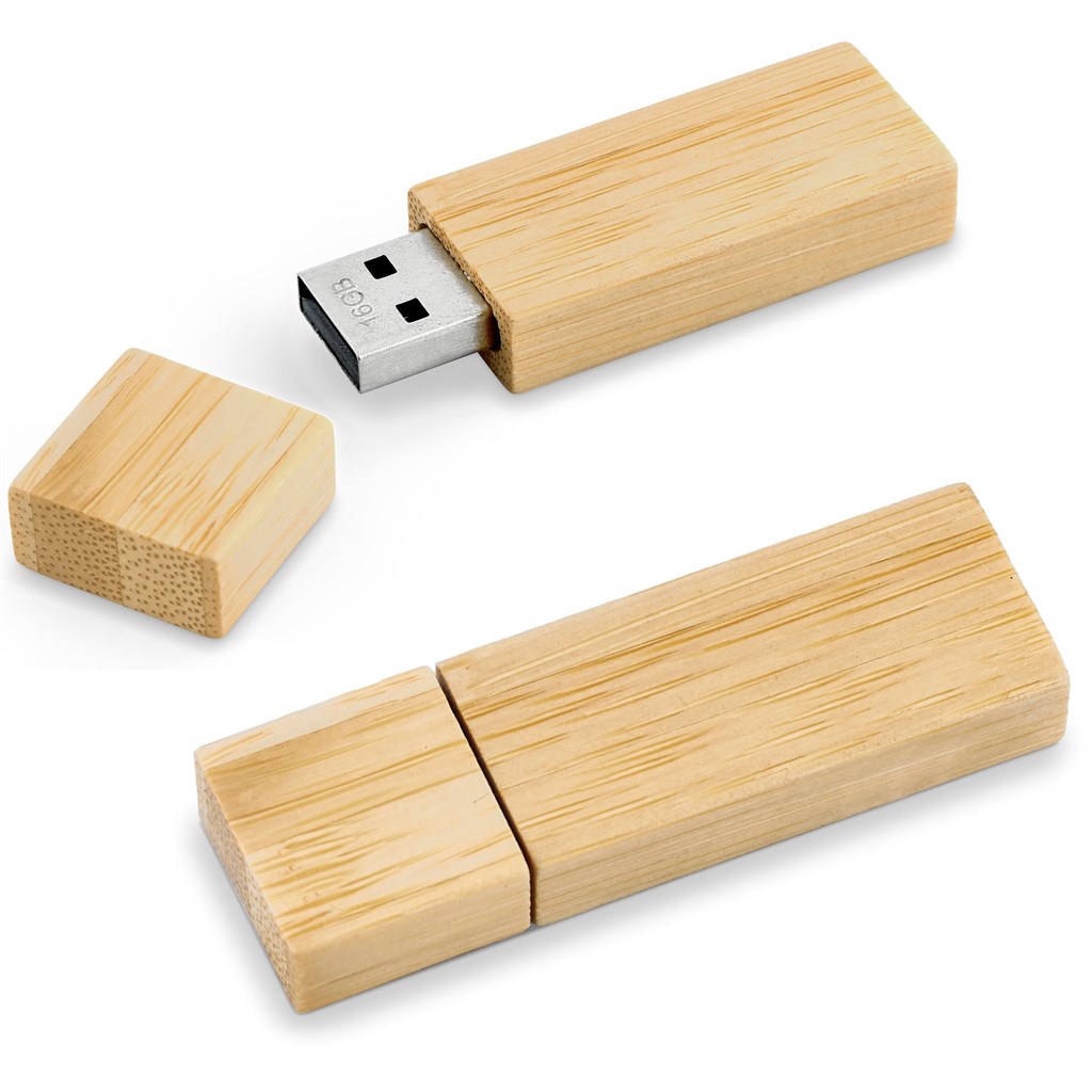 Okiyo Komorebi Bamboo Flash Drive - 16GB - Image 3