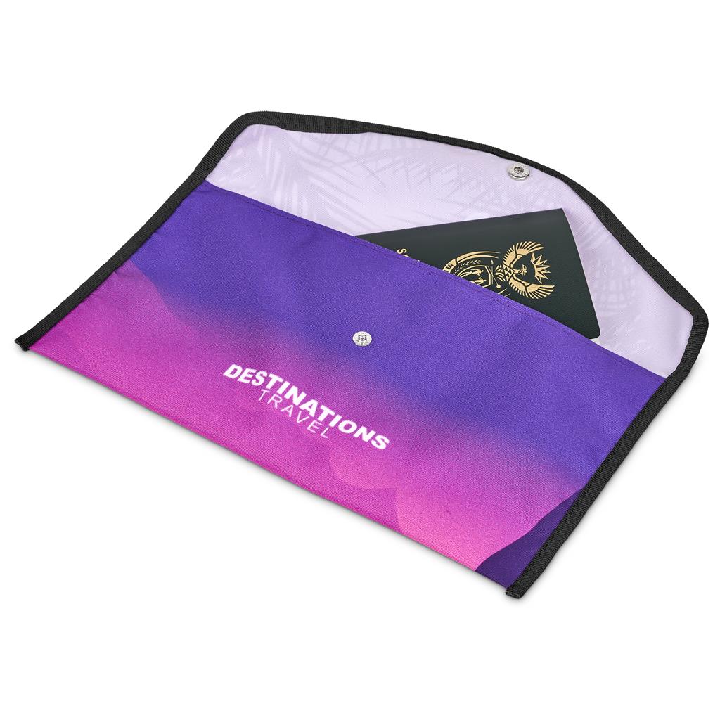 Hoppla Flitz Polyester Travel Wallet - Image 4