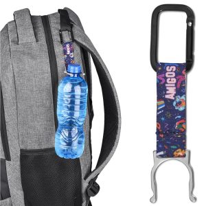 Altitude Meridian Carabiner Single-Sided Sublimated Petersham Bottle Strap