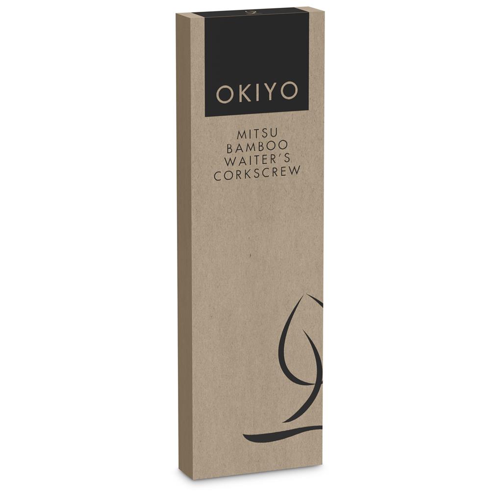 Okiyo Mitsu Bamboo Waiter’s Corkscrew