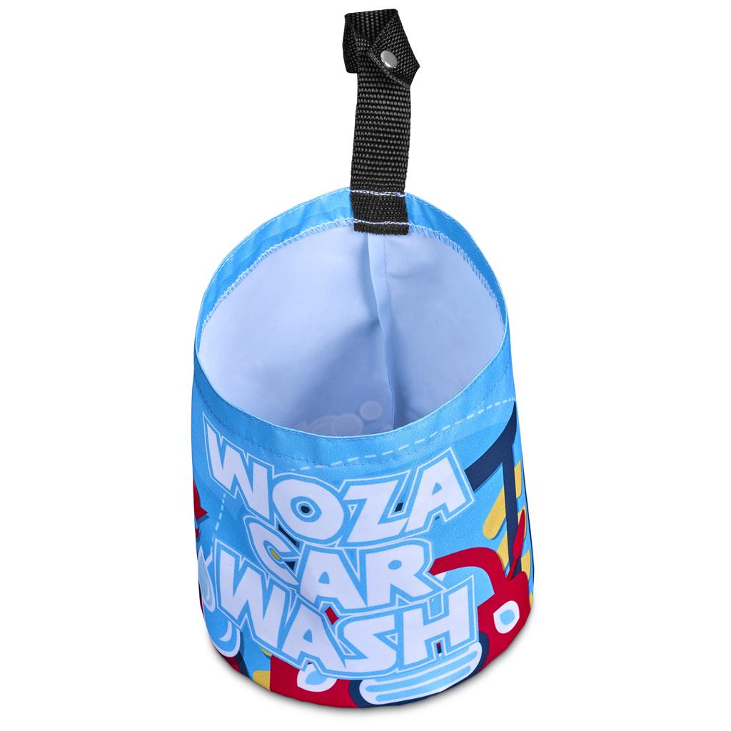 Pre-Printed Sample Hoppla Auto Polyester Car Refuse Holder - Image 4