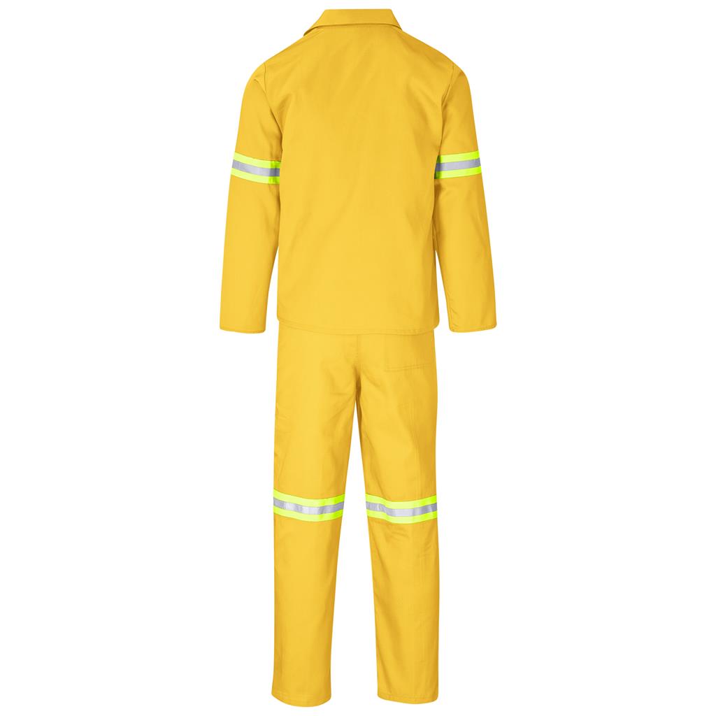 Trade Polycotton Conti Suit - Reflective Arms & Legs - Yellow Tape - Image 44