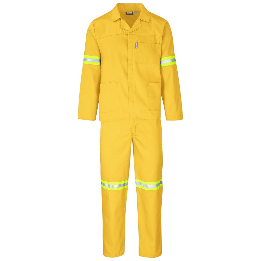 Trade Polycotton Conti Suit - Reflective Arms & Legs - Yellow Tape - Image 42