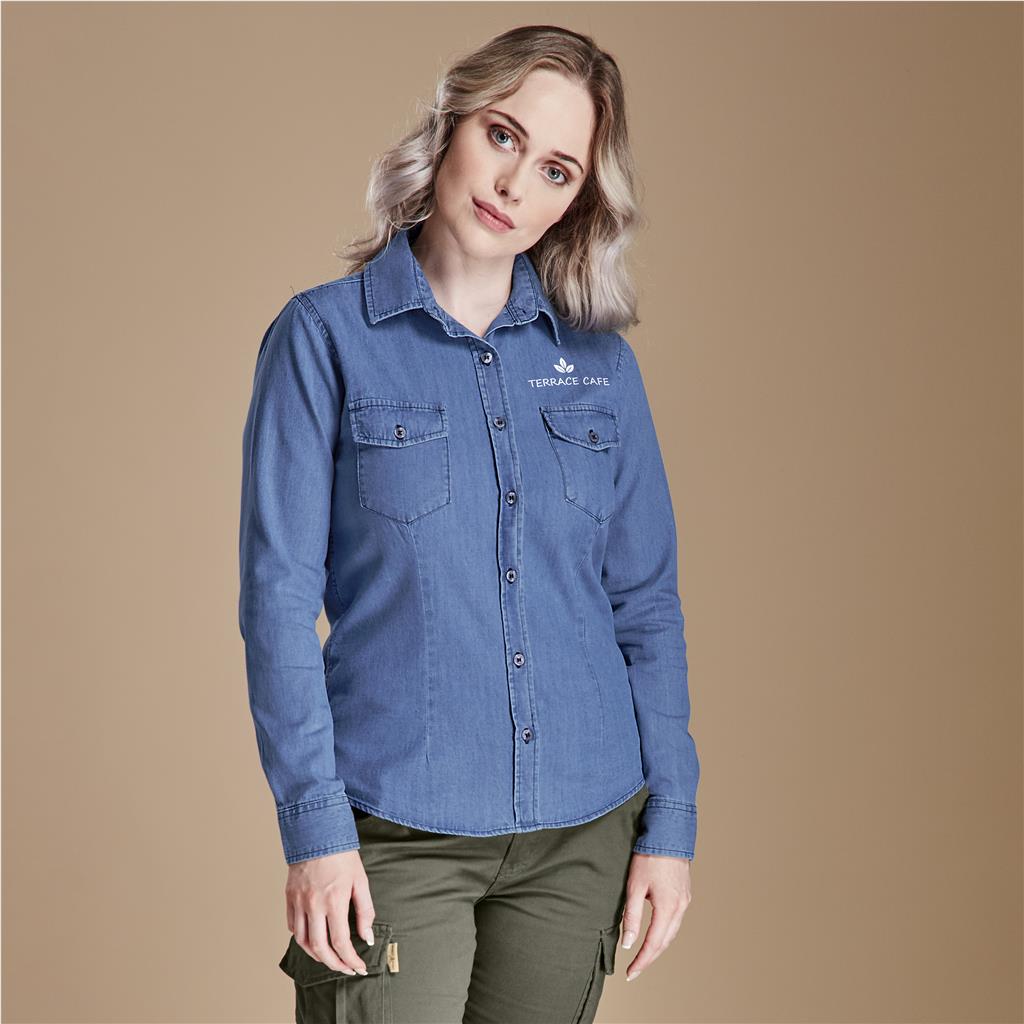 Ladies Long Sleeve Eastwood Shirt - Image 9