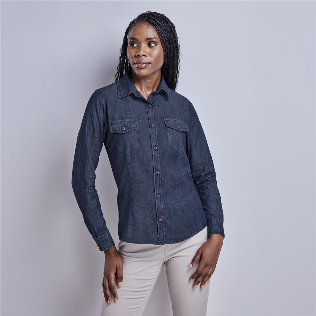 Ladies Long Sleeve Eastwood Shirt - Image 4