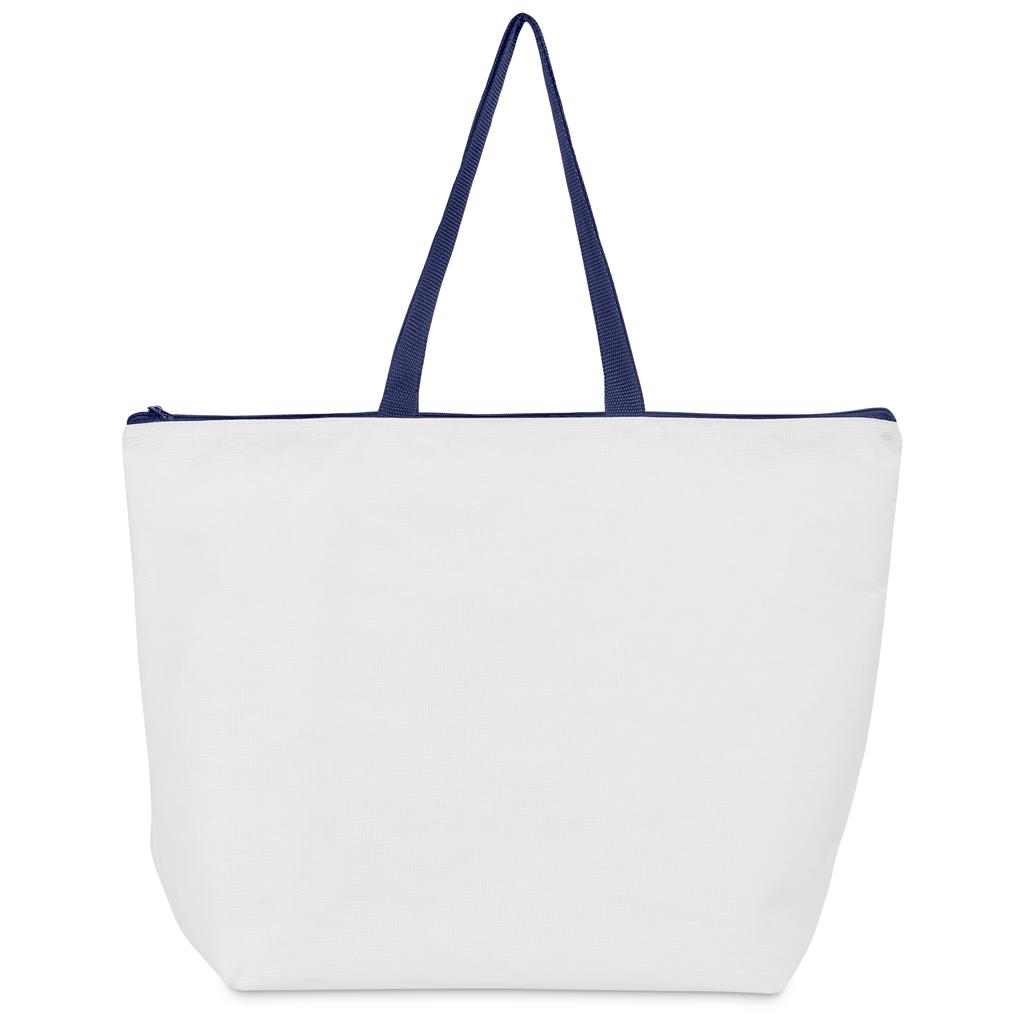 Hoppla Skyline Recycled PET Stitch-Bond Shopper With Zip - Image 13