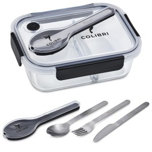 Serendipio Mealmate Lunch Box & Cutlery Set