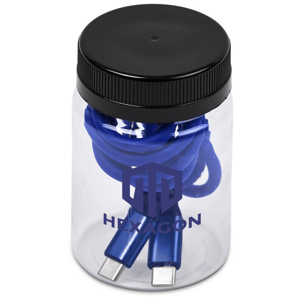 Altitude Barlitt Fast Charge Type-C to Type-C Charging Cable Cable in Jar - Image 9