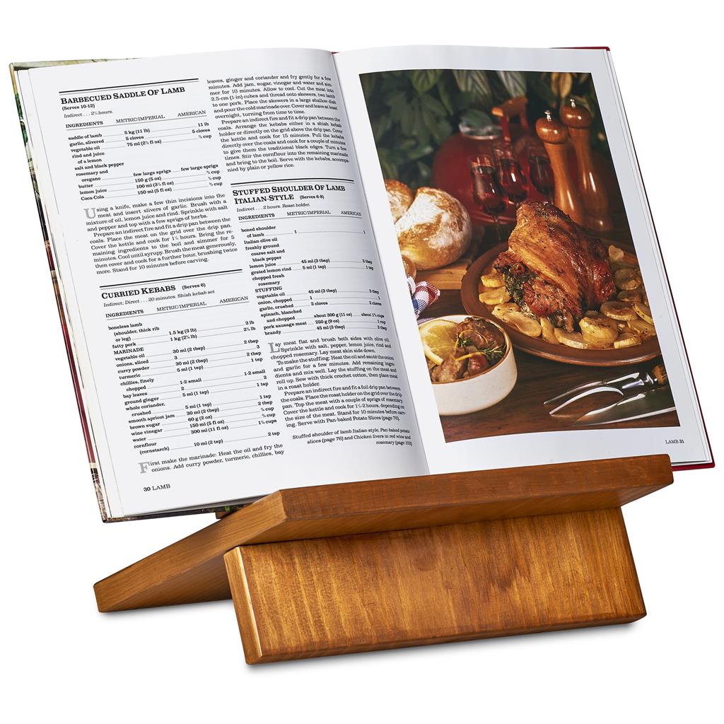 Serendipio Rustic Cookbook Stand