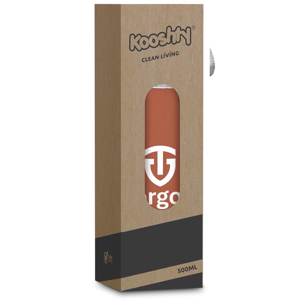 Kooshty Neo Glass Water Bottle - 500ml - Image 14